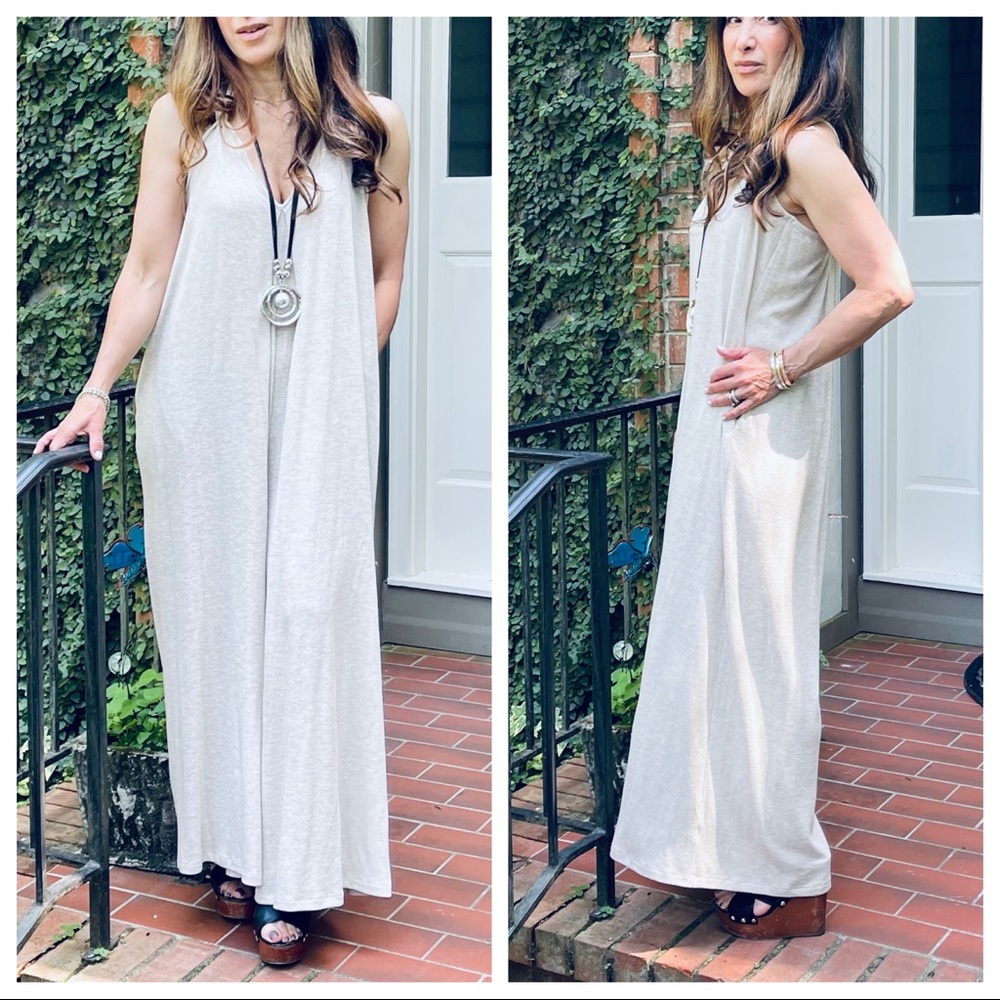 Fabulous Boho Chic Tie Shoulder wide leg jumpsuit - Picture 6 of 10